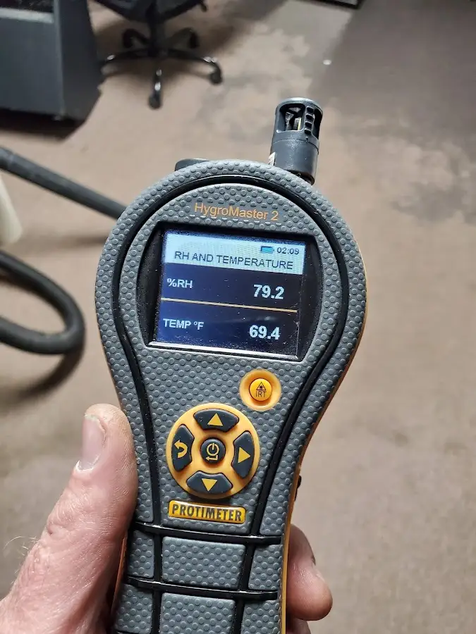Moisture meter humidity assessment for Fire & Smoke Damage Restoration in Eagan